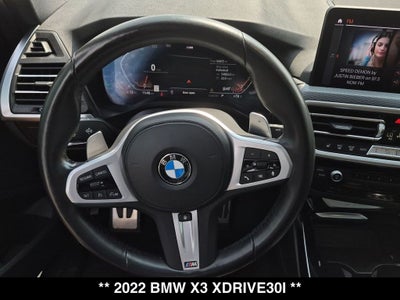 2022 BMW X3 xDrive30i M Sport
