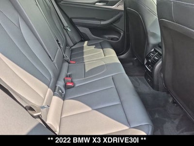 2022 BMW X3 xDrive30i M Sport