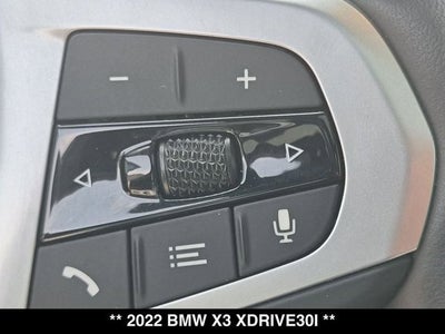 2022 BMW X3 xDrive30i M Sport
