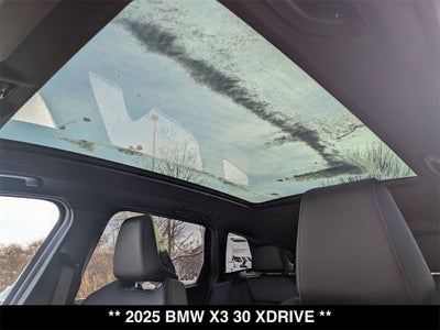 2025 BMW X3 30 xDrive