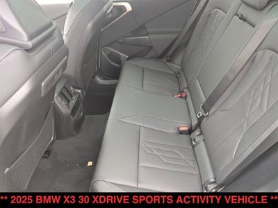 2025 BMW X3 30 xDrive