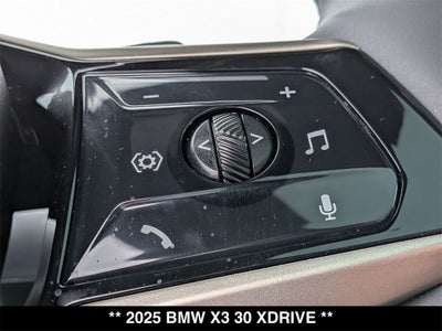2025 BMW X3 30 xDrive