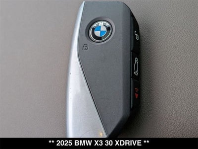 2025 BMW X3 30 xDrive