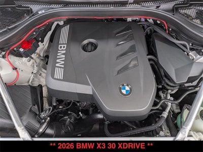 2026 BMW X3 30 xDrive