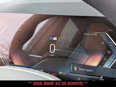 2026 BMW X3 30 xDrive