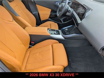 2026 BMW X3 30 xDrive