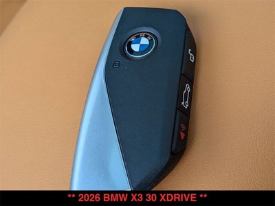 2026 BMW X3 30 xDrive