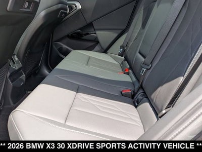 2026 BMW X3 30 xDrive