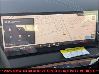 2026 BMW X3 30 xDrive