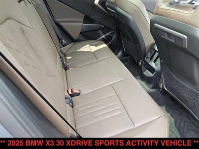 2025 BMW X3 30 xDrive
