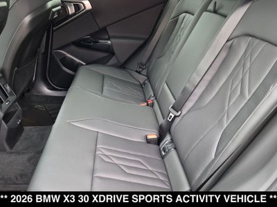 2026 BMW X3 30 xDrive