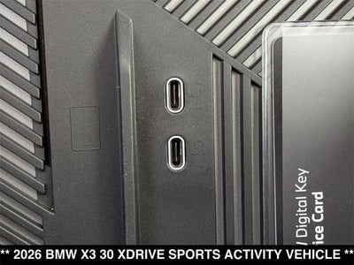 2026 BMW X3 30 xDrive