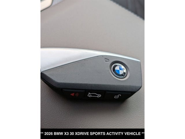2026 BMW X3 30 xDrive