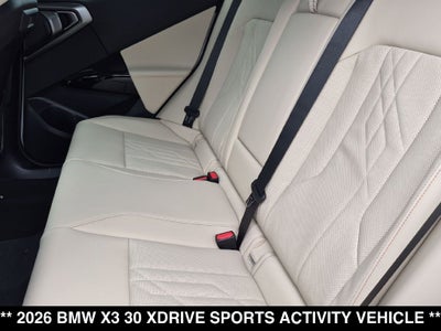 2026 BMW X3 30 xDrive