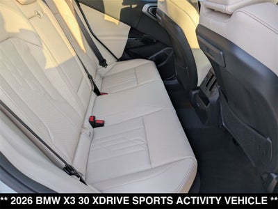 2026 BMW X3 30 xDrive