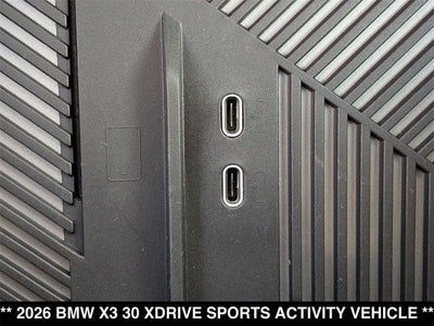 2026 BMW X3 30 xDrive