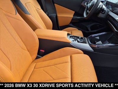 2026 BMW X3 30 xDrive