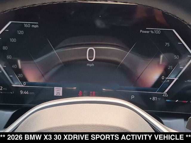 2026 BMW X3 30 xDrive