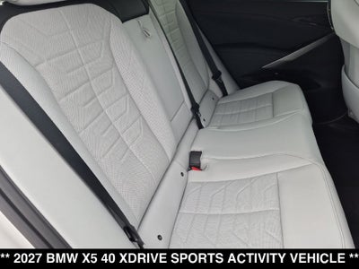 2027 BMW X5 Base