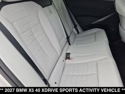 2027 BMW X5 Base
