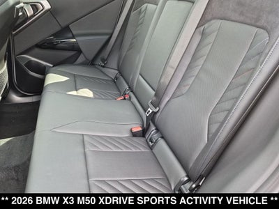 2026 BMW X3 M50 xDrive