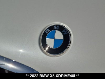 2022 BMW X5 xDrive40i M Sport