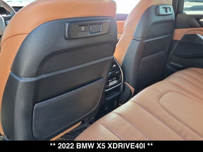 2022 BMW X5 xDrive40i M Sport