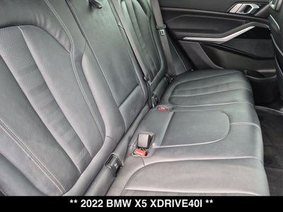 2022 BMW X5 xDrive40i