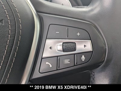 2019 BMW X5 xDrive40i