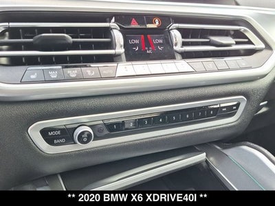 2020 BMW X6 xDrive40i M Sport