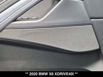 2020 BMW X6 xDrive40i M Sport