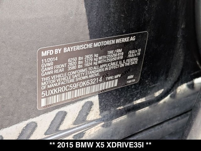 2015 BMW X5 xDrive35i