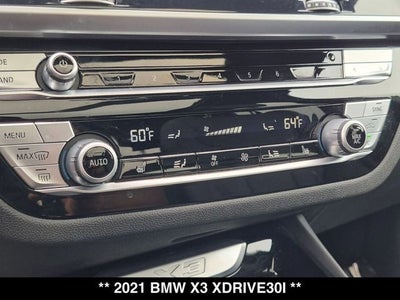 2021 BMW X3 xDrive30i