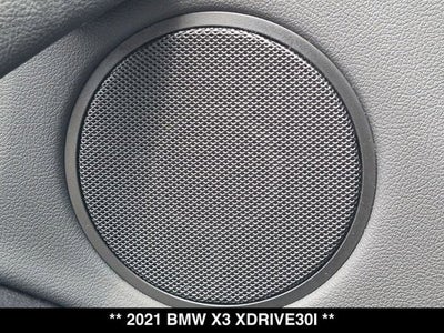 2021 BMW X3 xDrive30i