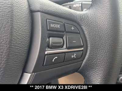 2017 BMW X3 xDrive28i