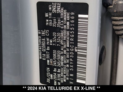 2024 Kia Telluride EX X-Line