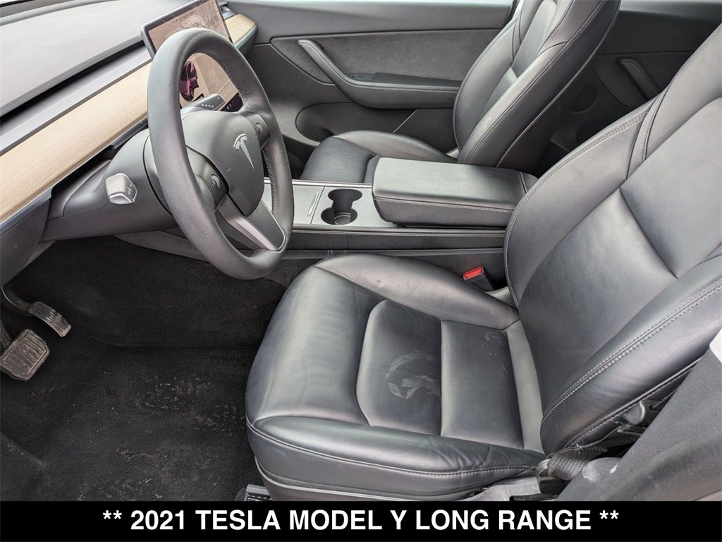 Used 2021 Tesla Model Y Long Range with VIN 5YJYGAEE6MF208836 for sale in Kansas City