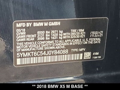 2018 BMW X5 Base