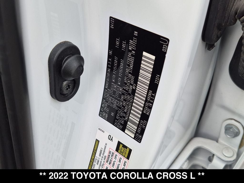 2022 Toyota Corolla Cross L