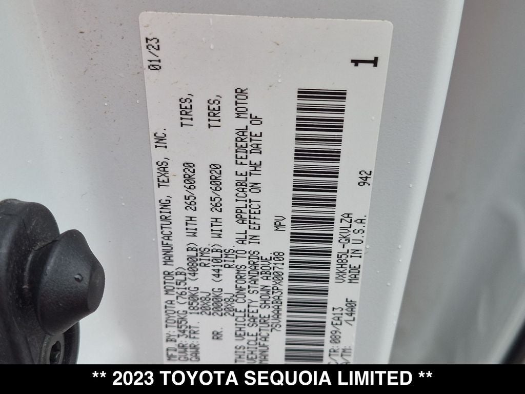 2023 Toyota Sequoia Limited