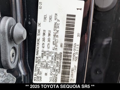 2025 Toyota Sequoia SR5