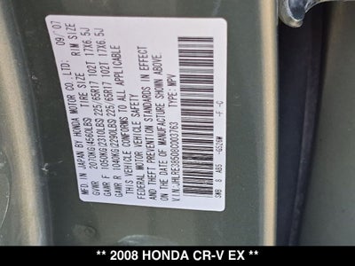 2008 Honda CR-V EX