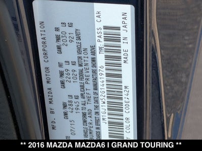 2016 Mazda Mazda6 i Grand Touring