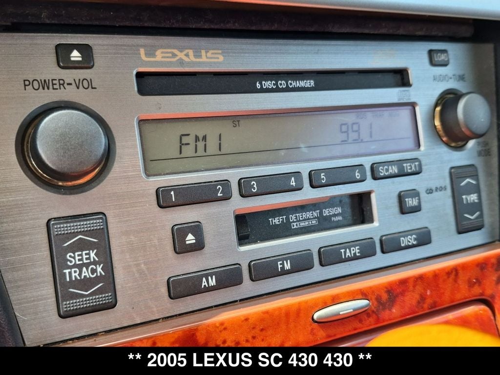 2005 Lexus SC 430