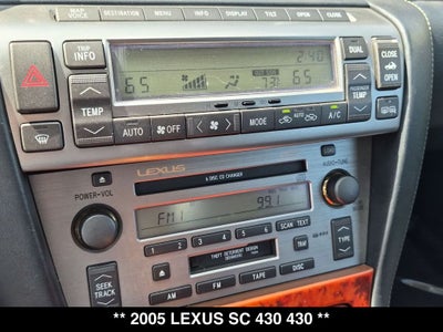2005 Lexus SC 430