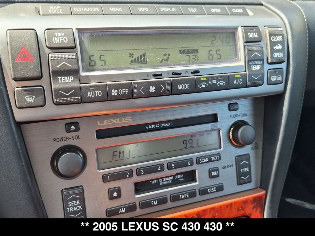 2005 Lexus SC 430