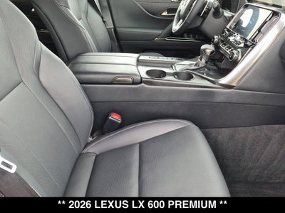 2026 Lexus LX 600 Premium