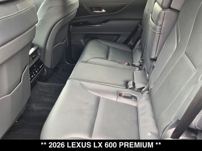 2026 Lexus LX 600 Premium