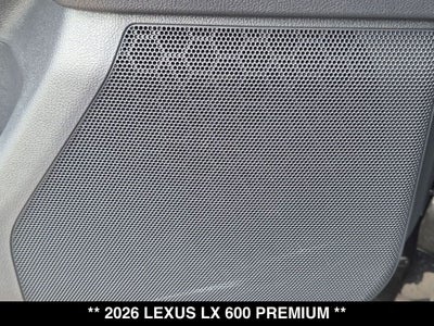 2026 Lexus LX 600 Premium