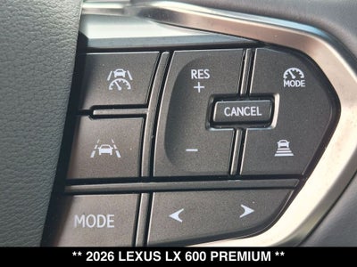 2026 Lexus LX 600 Premium